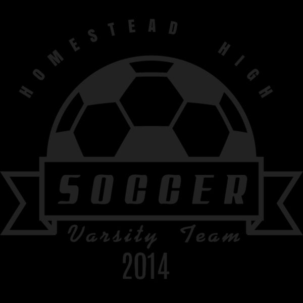 Soccer Template DNT001 BW Thumbnail